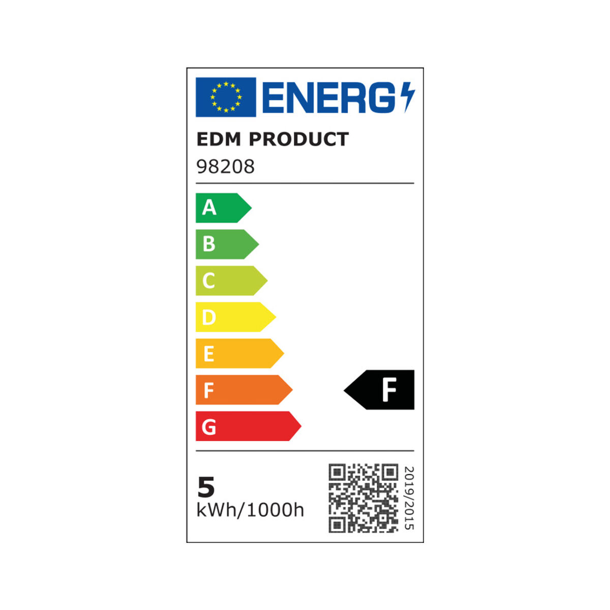 Förpackning med 3 LED-lampor EDM 98208 F 5 W 45 W GU10 450 lm Ø 5 x 5,5 cm (3200 K) - 5
