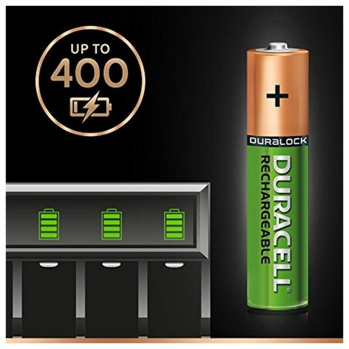 Laddningsbara Batterier DURACELL DURHR03B4-850STCX5 1,2 V AAA (4 antal) - 4