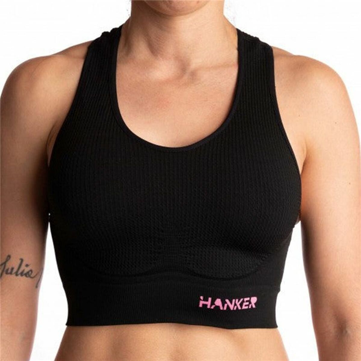 Sport-topp, Dam Hanker Cane  Svart Running