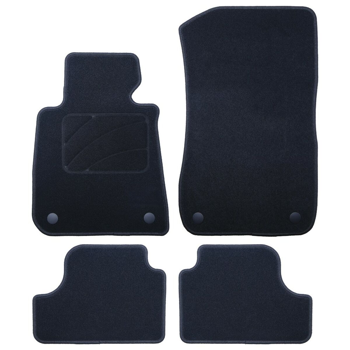 Set med bilgolvmattor OCC Motorsport OCCBW0029 Bmw E93 Serie 3 Cabrio 5 Delar