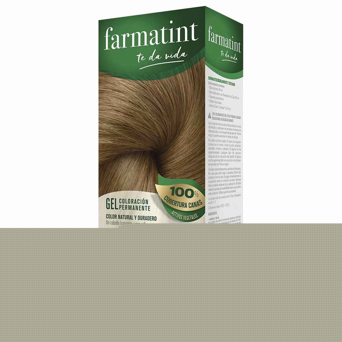 Permanent färg Farmatint Farmatint Gel 7d-Rubio Dorado Nº 7d-Rubio Dorado Gel (5 antal) - 2