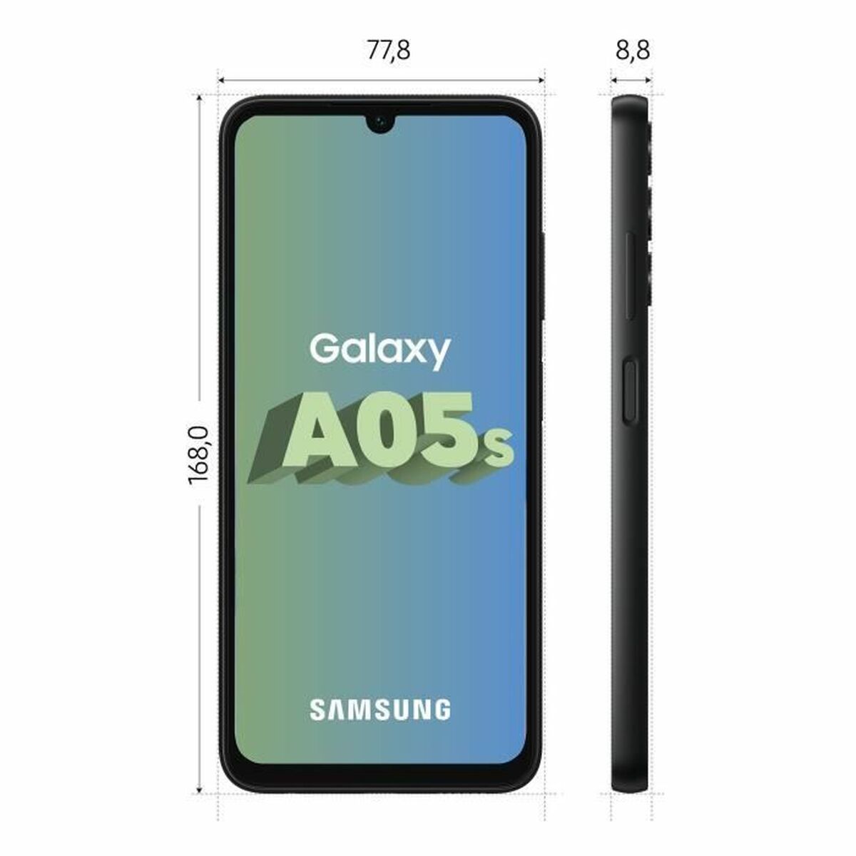 Smartphone Samsung SM-A057GZKUEUB Qualcomm Snapdragon 680 4 GB RAM Svart - 4