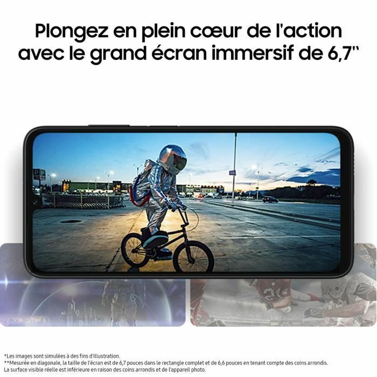Smartphone Samsung SM-A057GZKUEUB Qualcomm Snapdragon 680 4 GB RAM Svart - 5