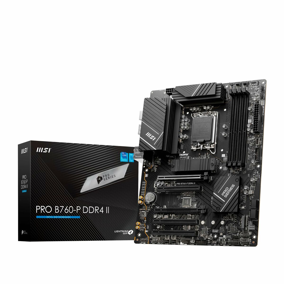 Moderkort MSI PRO B760-P LGA 1700 Intel B760