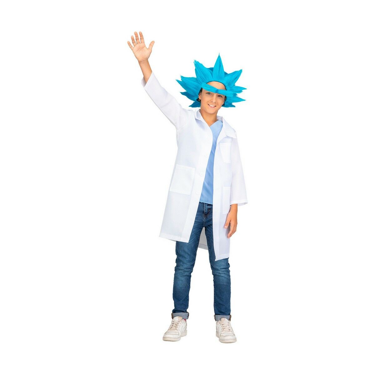 Maskeraddräkt för barn My Other Me Rick & Morty (3 Delar) - 5