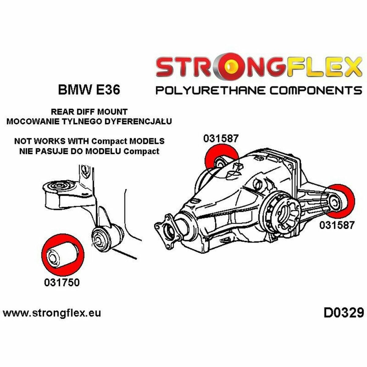 Silentblock Strongflex STF036105A - 6