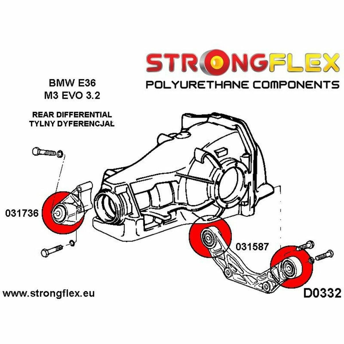 Silentblock Strongflex STF036105A - 3