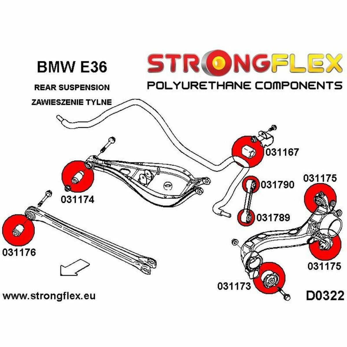 Silentblock Strongflex STF036105A - 7