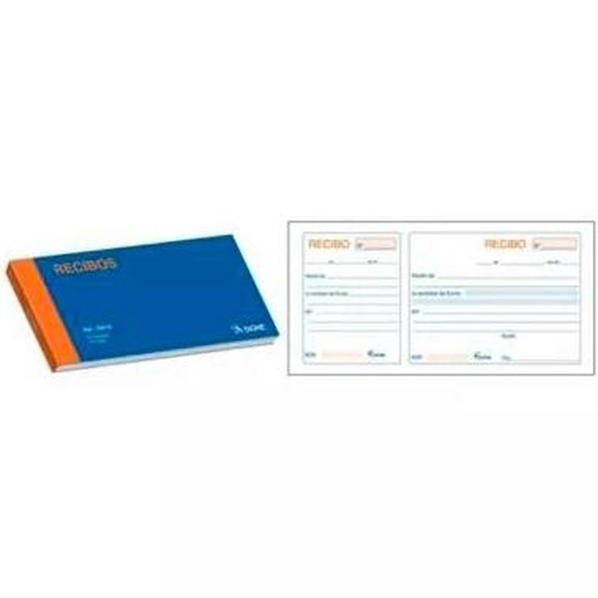 Kvittobok DOHE 50016 1/3 10 Delar 100 Blad - 2