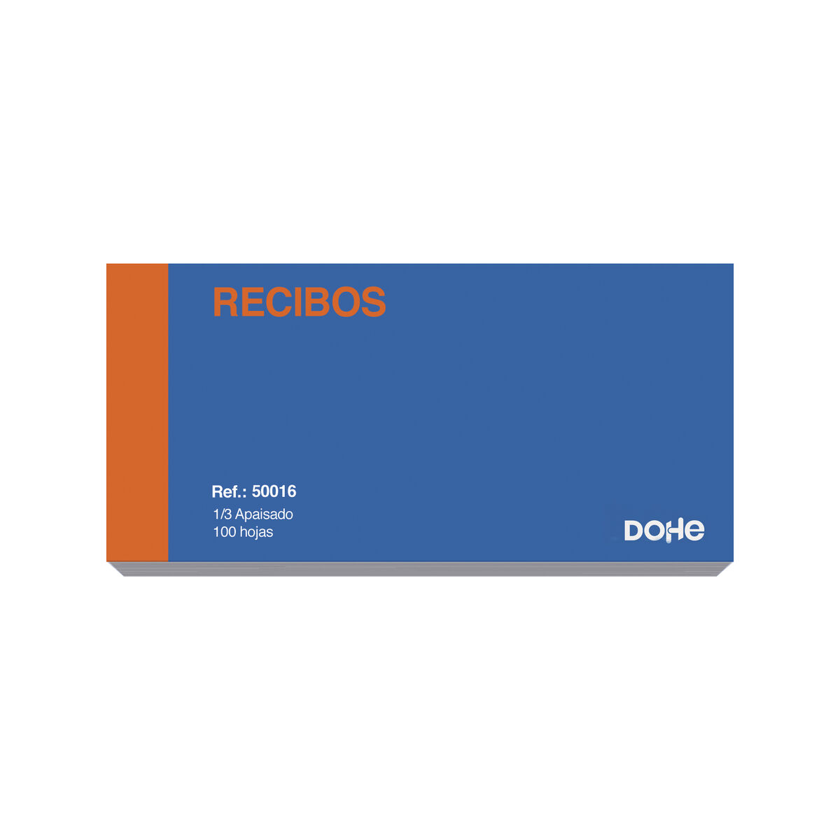 Kvittobok DOHE 50016 1/3 10 Delar 100 Blad