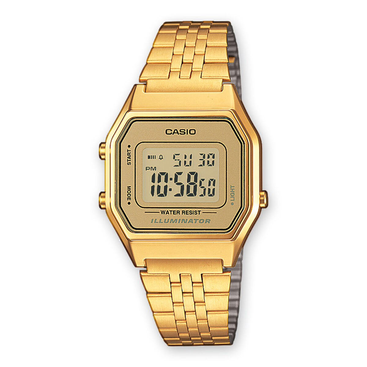 Damklocka Casio LA680WEGA-9ER Gyllene (Ø 29 mm)