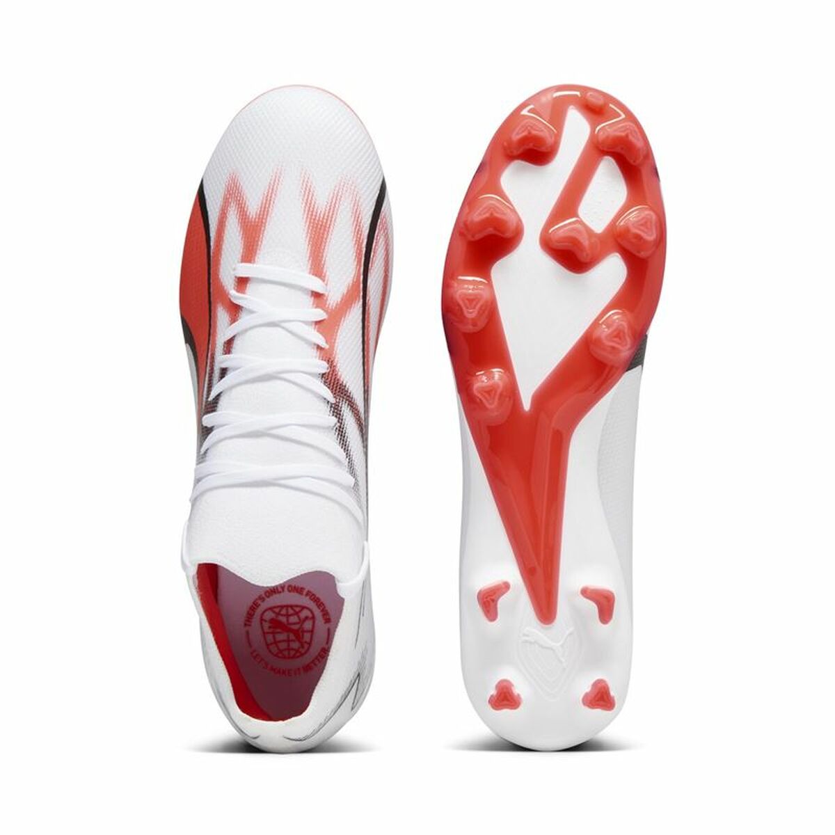 Fotbollsskor för vuxna Puma Ultra Match FG/AG Vit - 4
