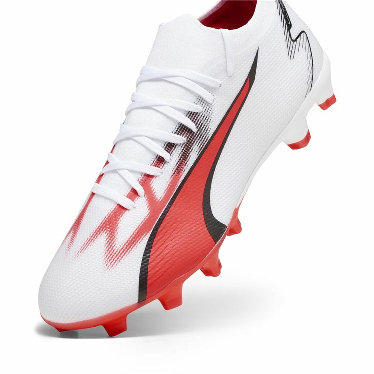 Fotbollsskor för vuxna Puma Ultra Match FG/AG Vit - 3