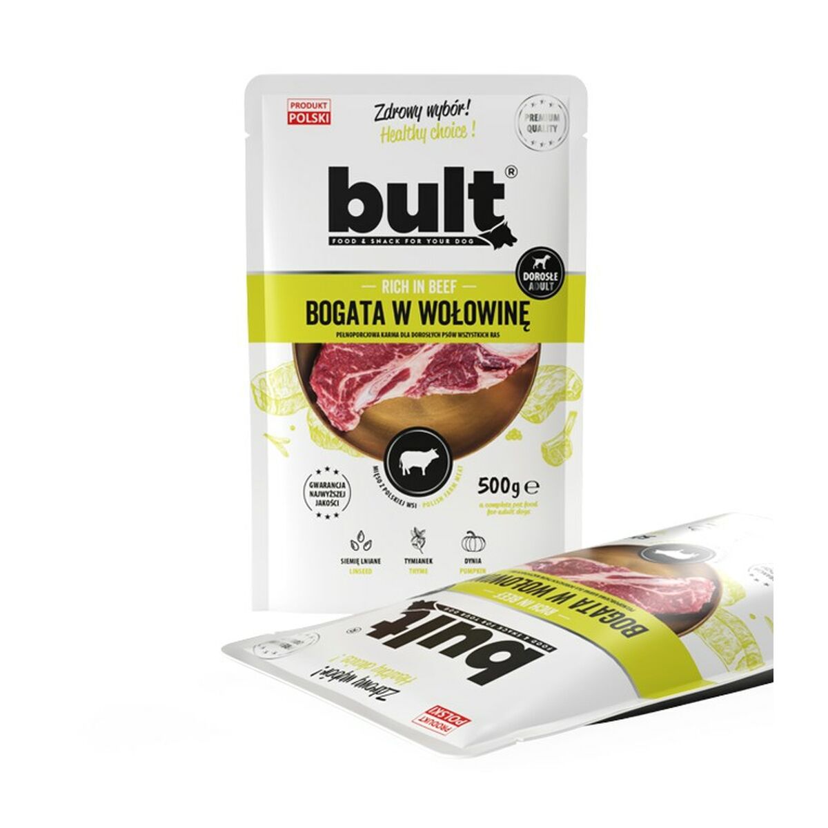 Våt mat Bult Rich in beef Nötkött 500 g