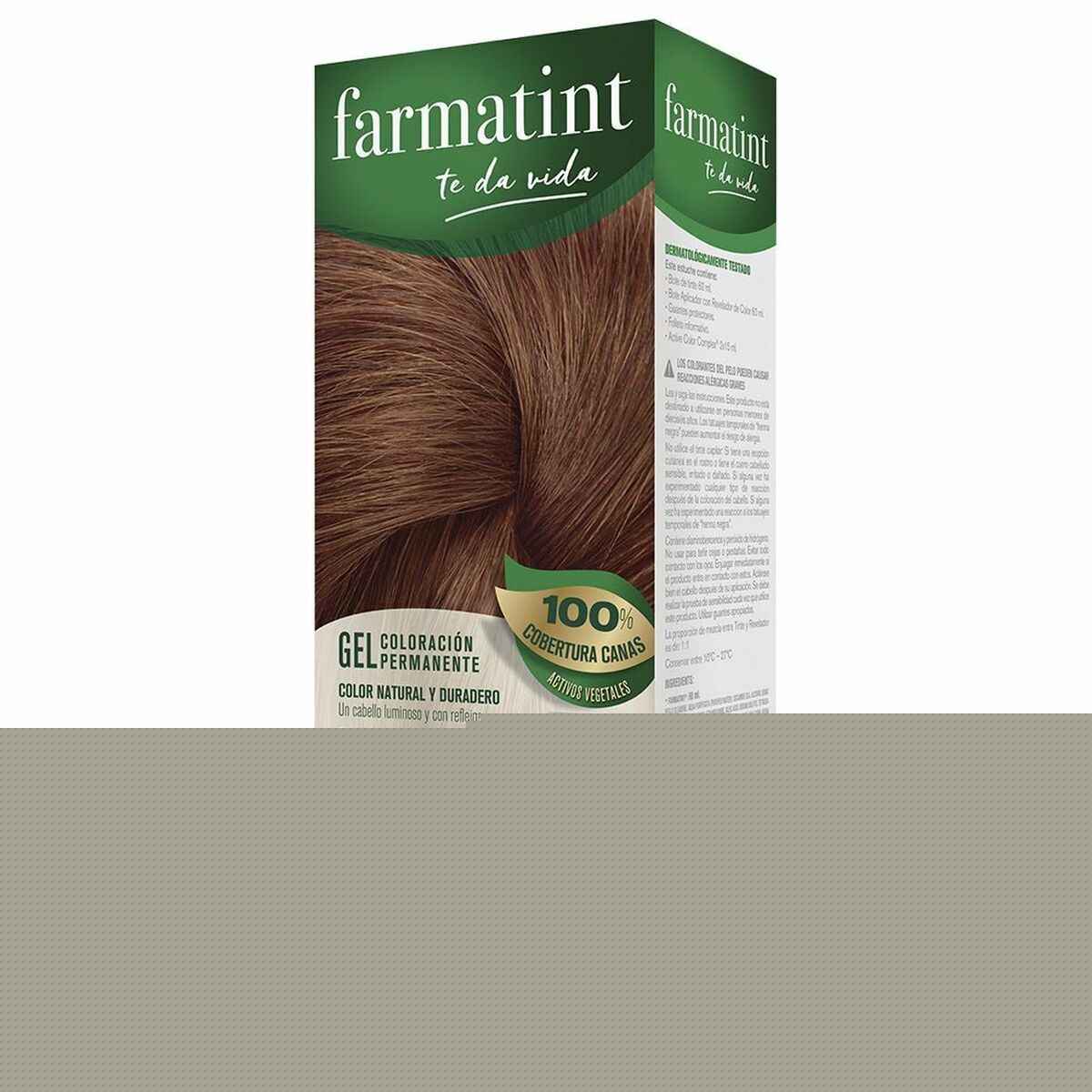 Permanent färg Farmatint 380232 7r-Rubio Cobrizo Nº 7r-Rubio Cobrizo Gel (5 antal) - 2
