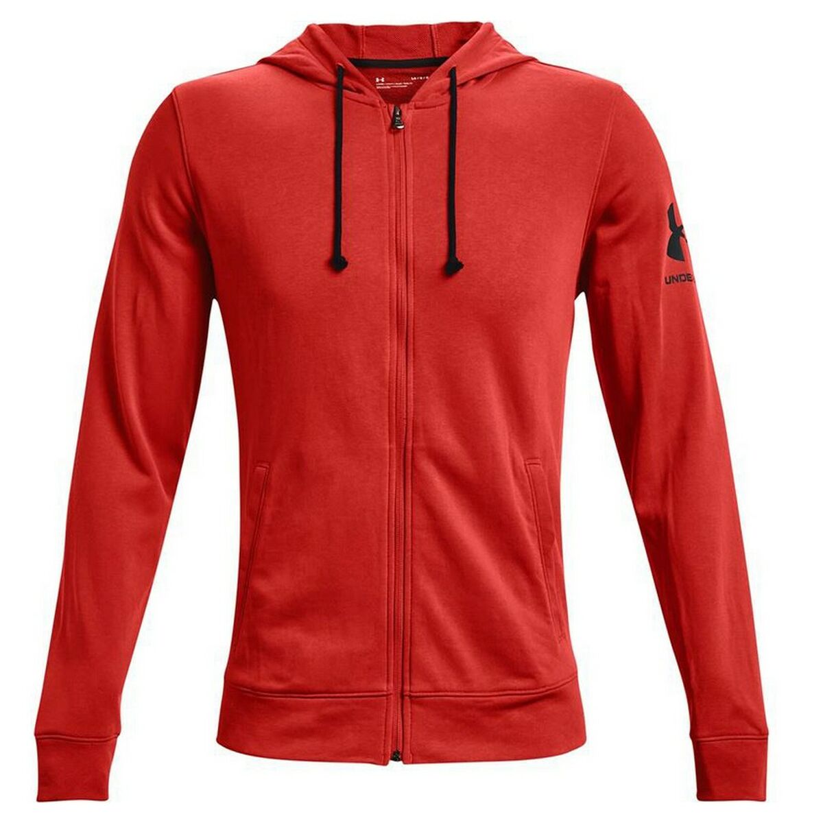 Träningsjacka Herr Under Armour Terry Röd - 4