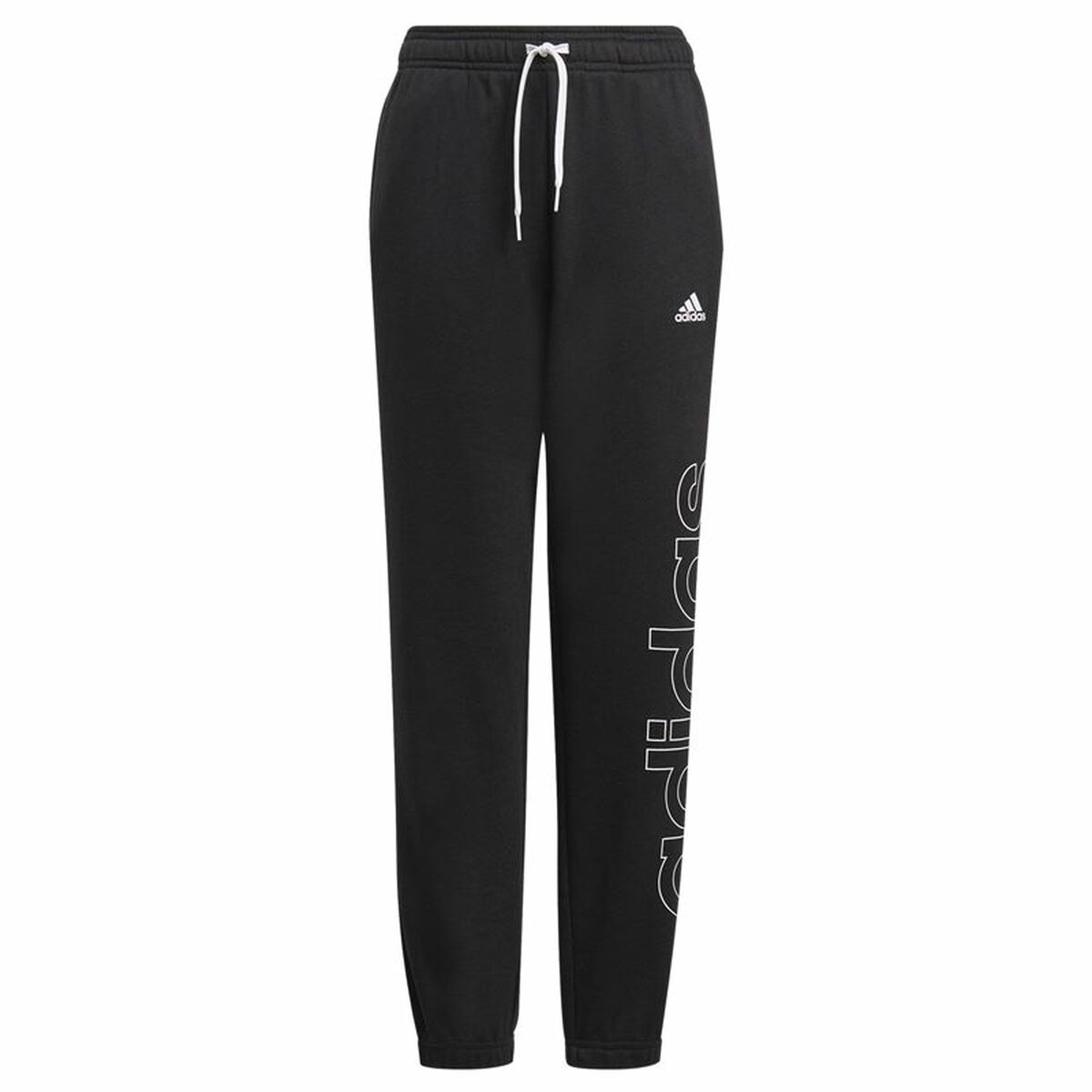Nederdel träningsoverall för barn Adidas Essentials French Terry Svart - 2