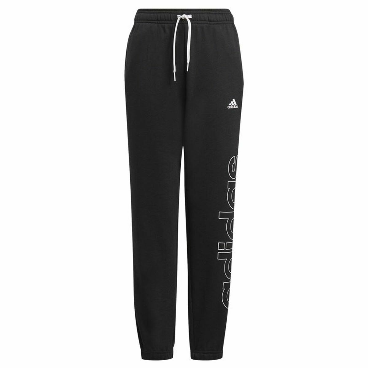 Nederdel träningsoverall för barn Adidas Essentials French Terry Svart - 5