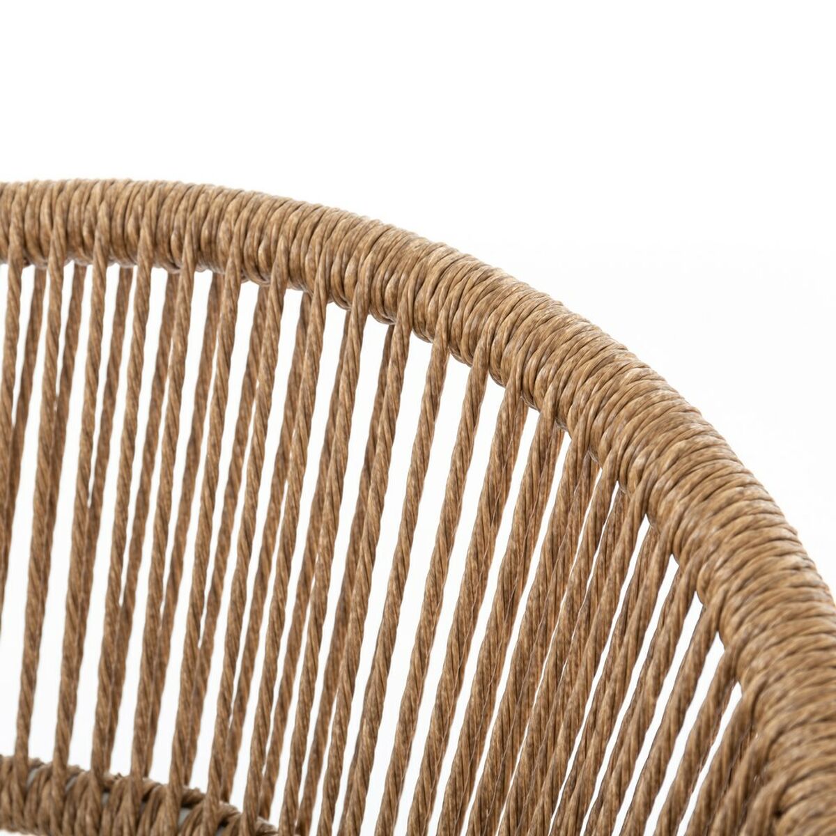 Kerti szék Neska Vit Aluminium syntetisk rattan 56 x 59,5 x 81 cm - 2