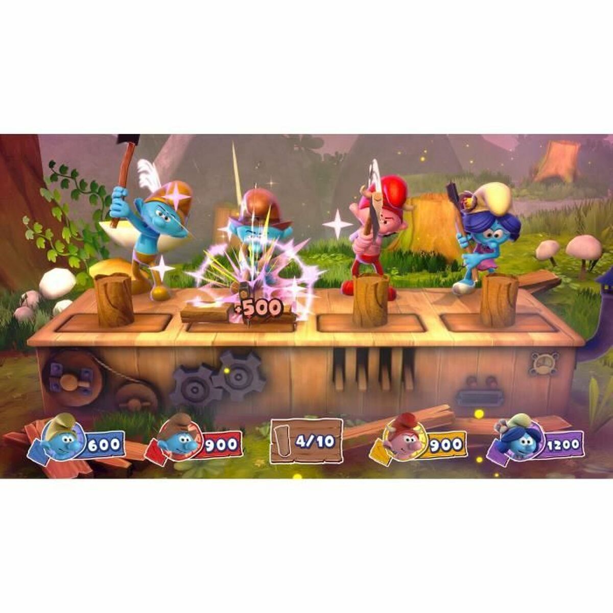 PlayStation 4 Videospel Microids The Smurfs: Village Party - 3
