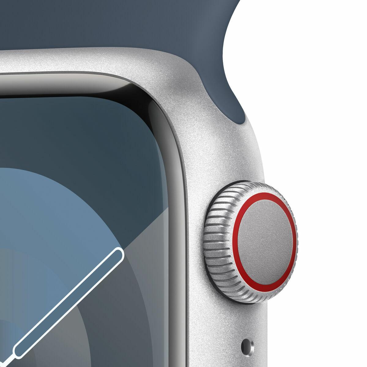 Smartklocka Apple WATCH S9 Blå Silvrig 1,9" 41 mm - 3