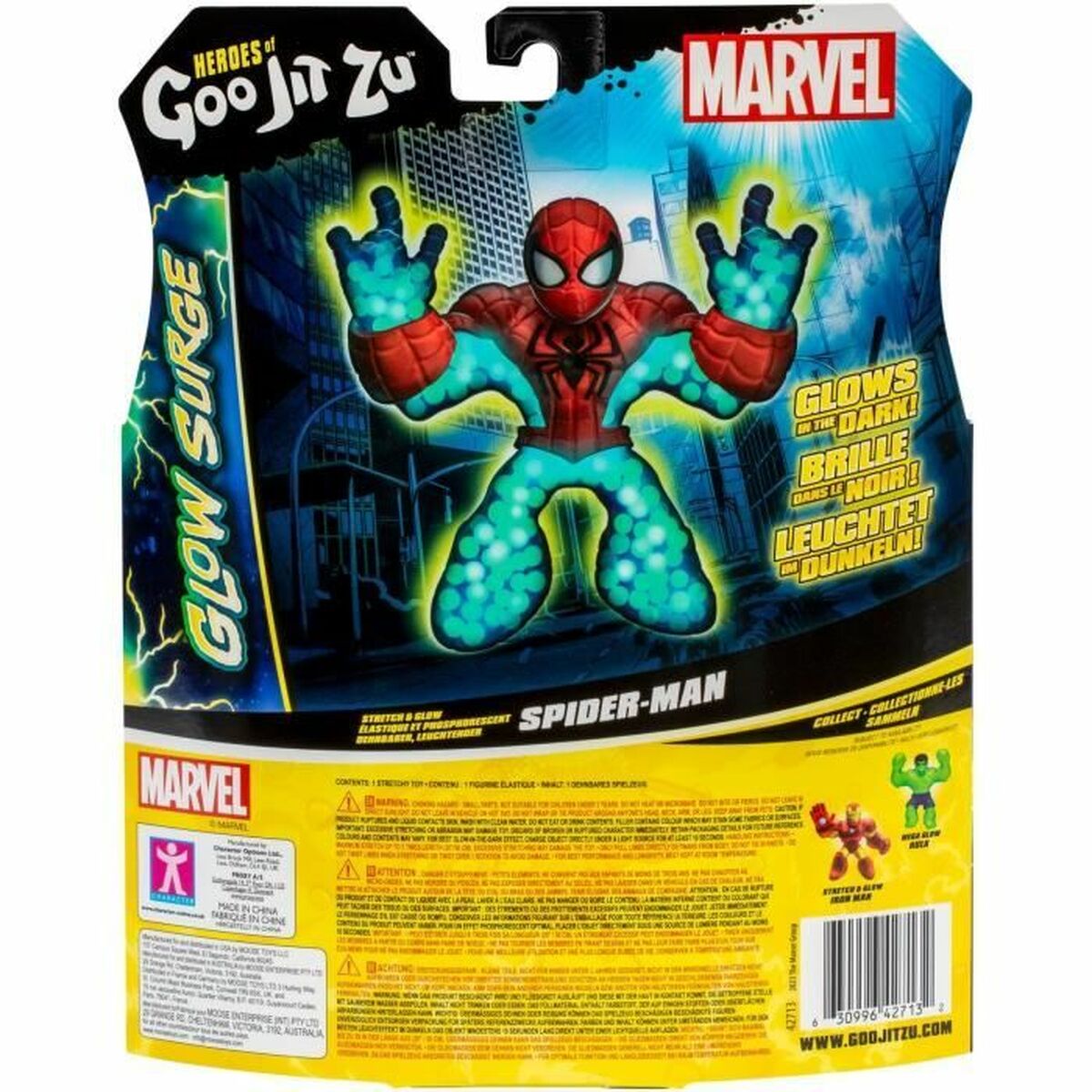 Actionfigurer Spiderman Glow Surge - 2