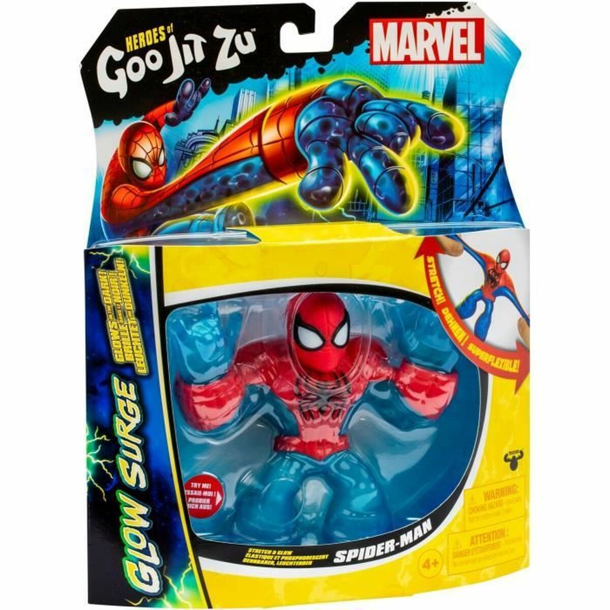Actionfigurer Spiderman Glow Surge - 3