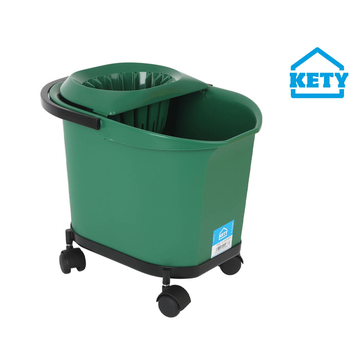 Hink Kety Grön 16 L 40,5 x 30 x 35 cm (6 antal) - 2
