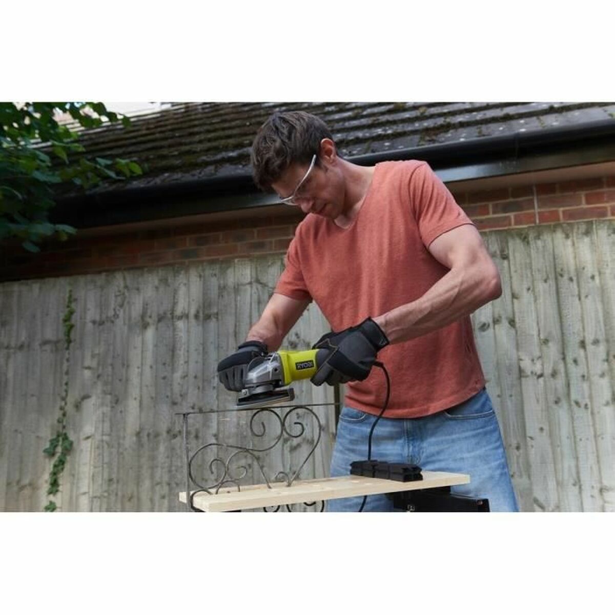 Vinkelslip Ryobi 600 W 115 mm - 3