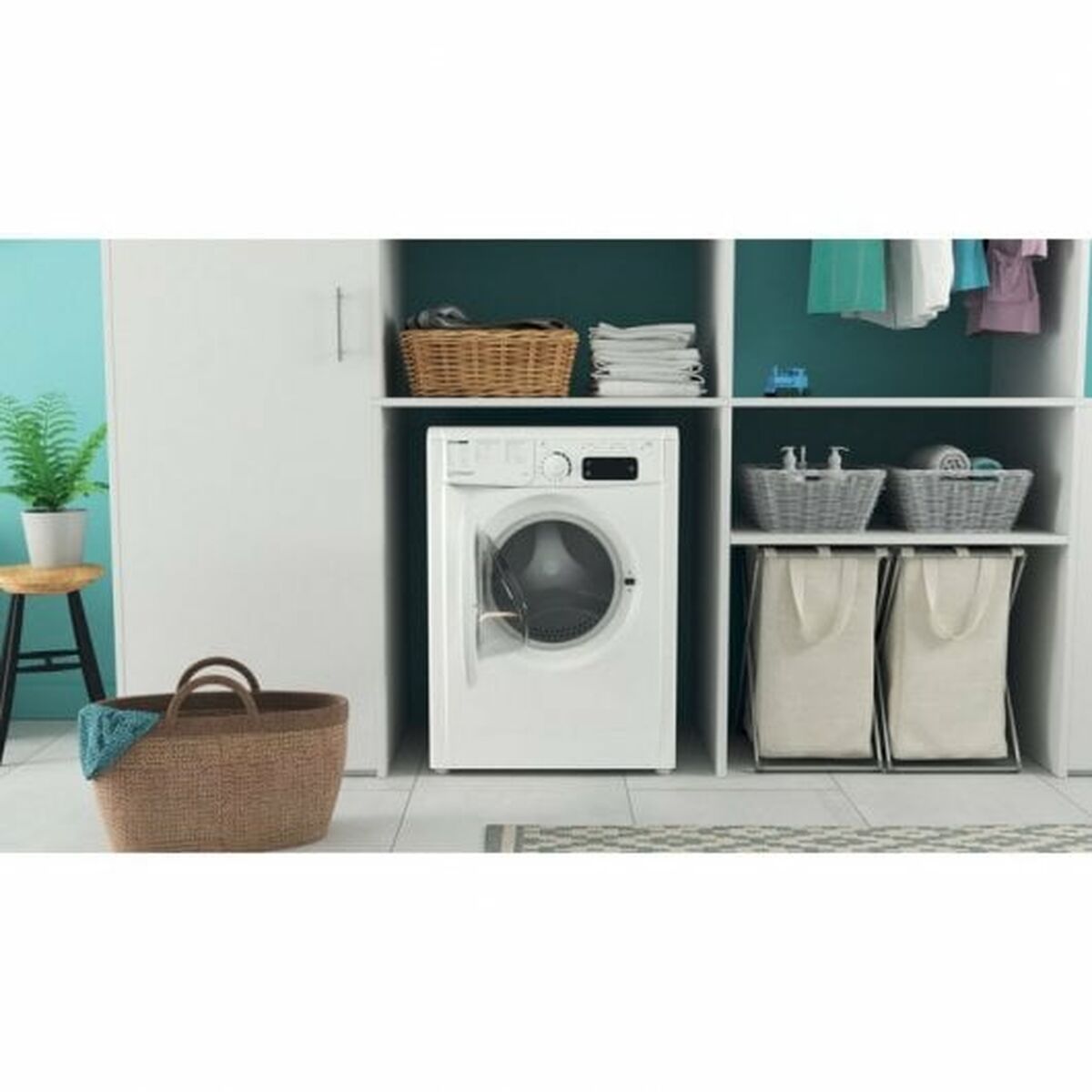 Tvättmaskin Indesit EWE 71252 1200 rpm 7 kg - 7