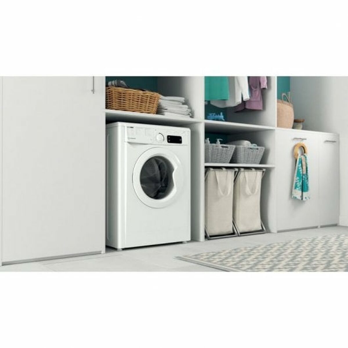 Tvättmaskin Indesit EWE 71252 1200 rpm 7 kg - 6