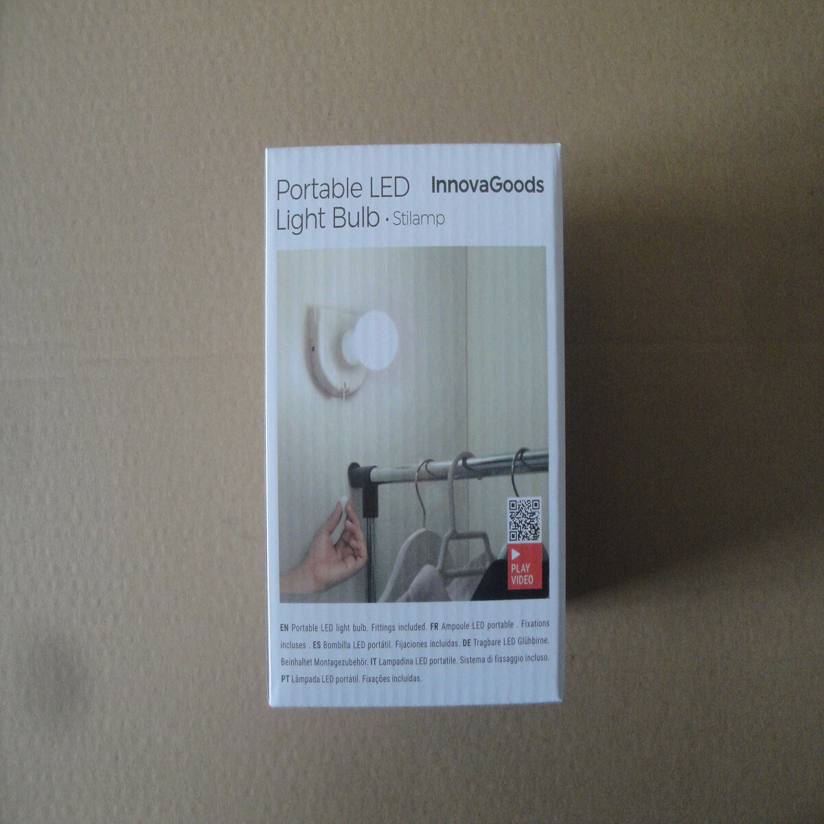 Bärbar LED glödlampa Stilamp InnovaGoods - 13