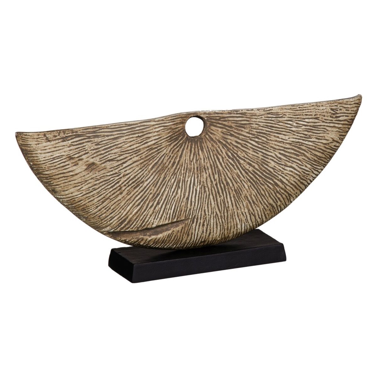 Prydnadsfigur Brun Svart Aluminium 62 x 11 x 27,3 cm - 3