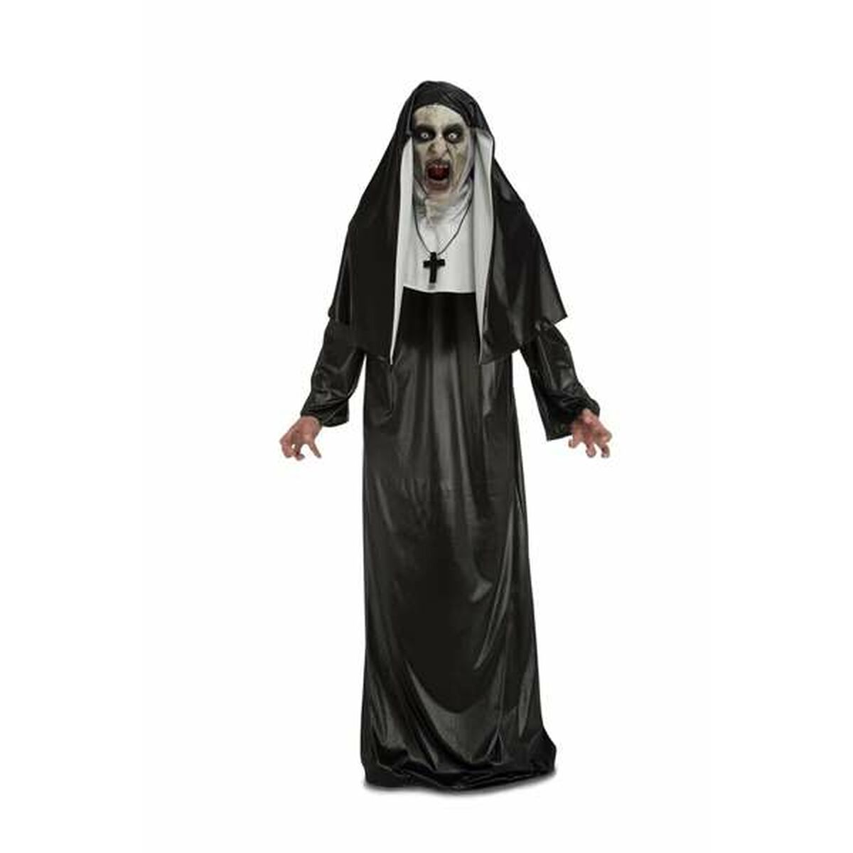 Maskeraddräkt vuxna My Other Me Svart Död nunna M/L (3 Delar)