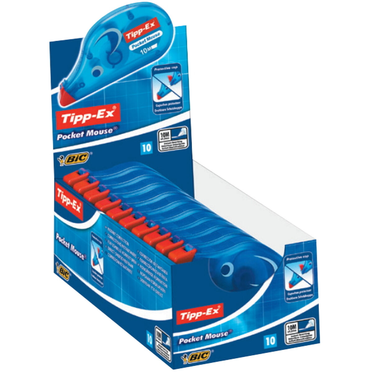 Korrigeringstejp Bic Pocket Mouse (10 antal) - 2