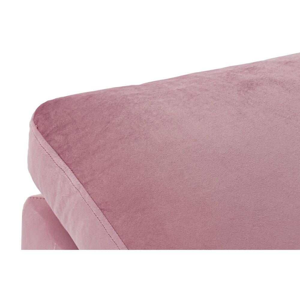 Fotpall DKD Home Decor Rosa Polyester Modern (55 x 55 x 30 cm) - 4