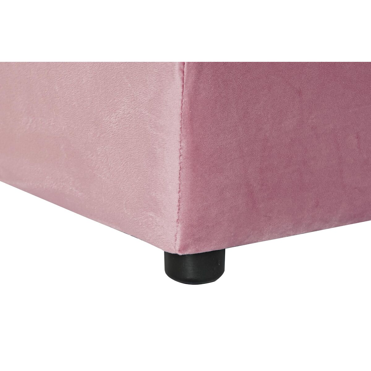 Fotpall DKD Home Decor Rosa Polyester Modern (55 x 55 x 30 cm) - 10