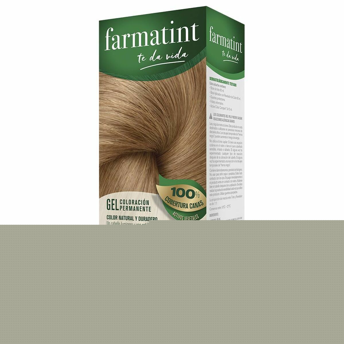 Permanent färg Farmatint Farmatint Gel 8d-Rubio Claro Dorado Nº 8d-Rubio Claro Dorado Gel (5 antal) - 2