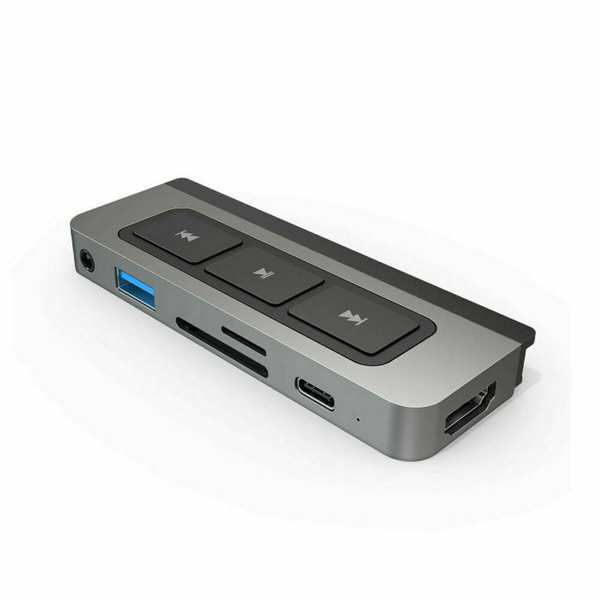 USB-HUB Targus HD449 Grå Silvrig