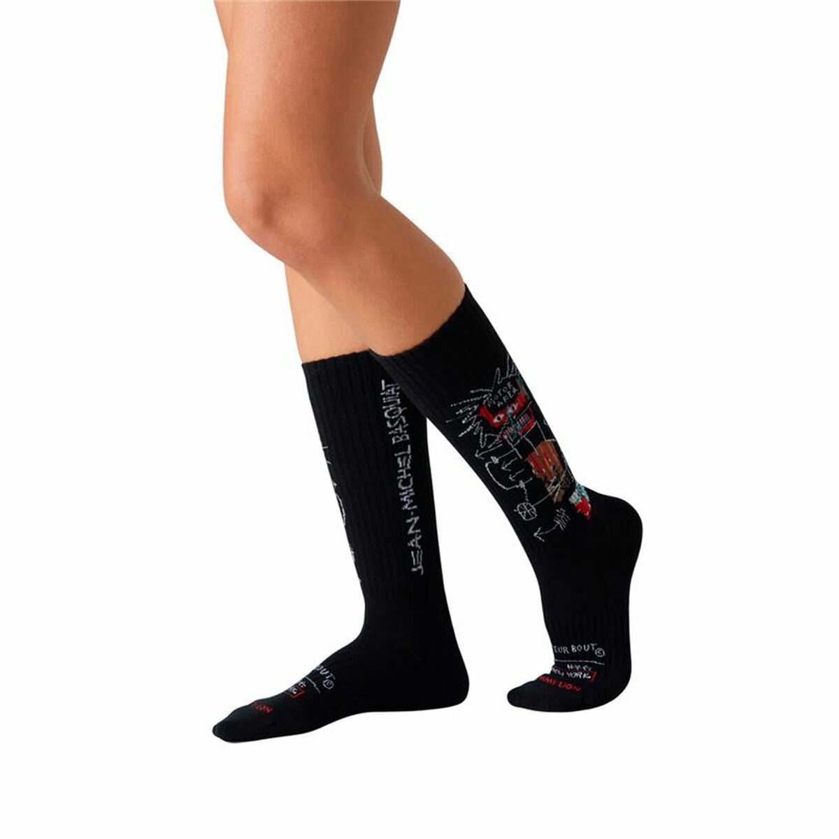 Strumpor Jimmy Lion Basquiat Gem Spa Svart 36-40 - 3