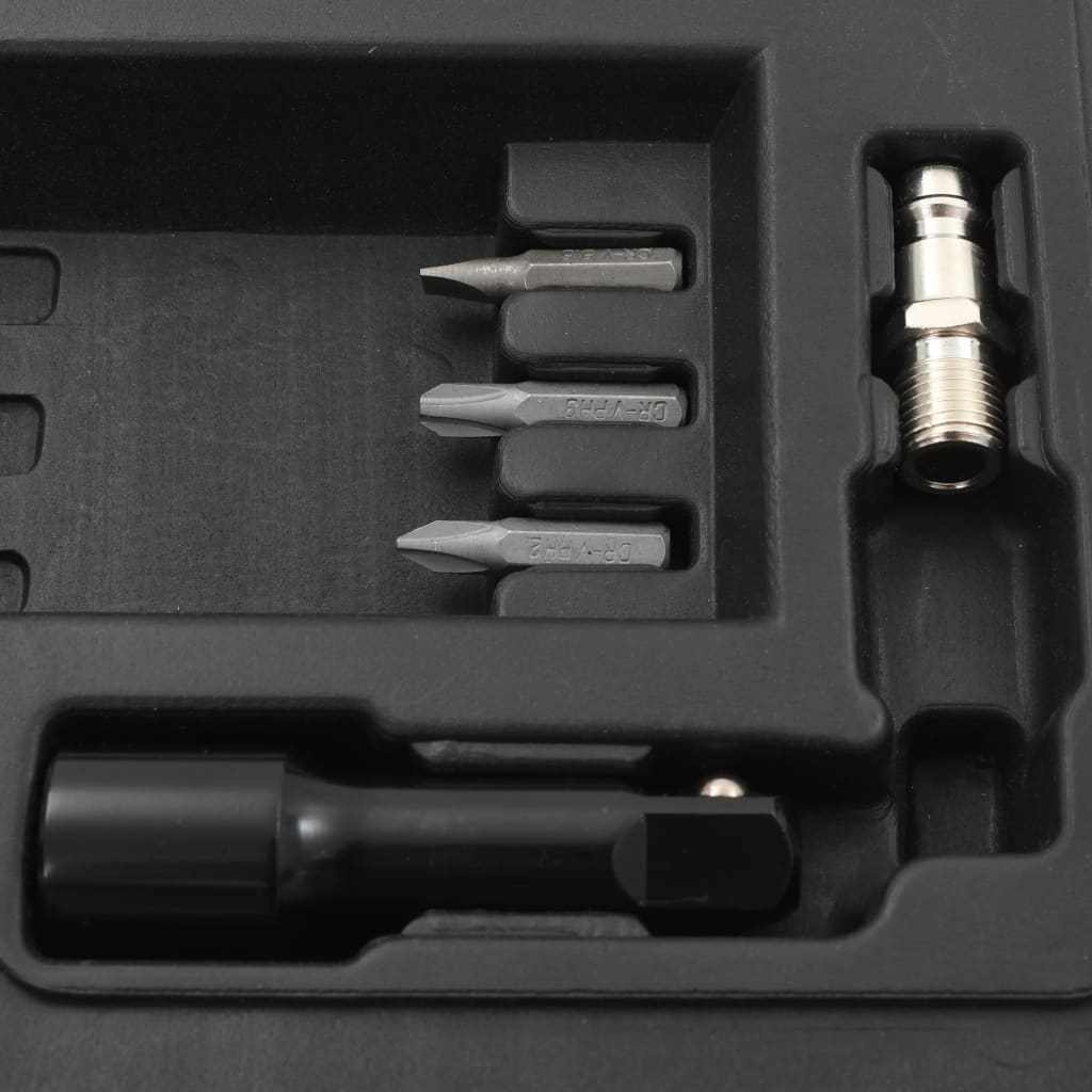 vidaXL Tryckluftsdrivet spärrhandtag kit 16 delar 1/2" - 2