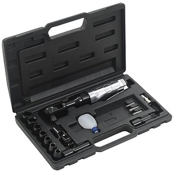 vidaXL Tryckluftsdrivet spärrhandtag kit 16 delar 1/2"