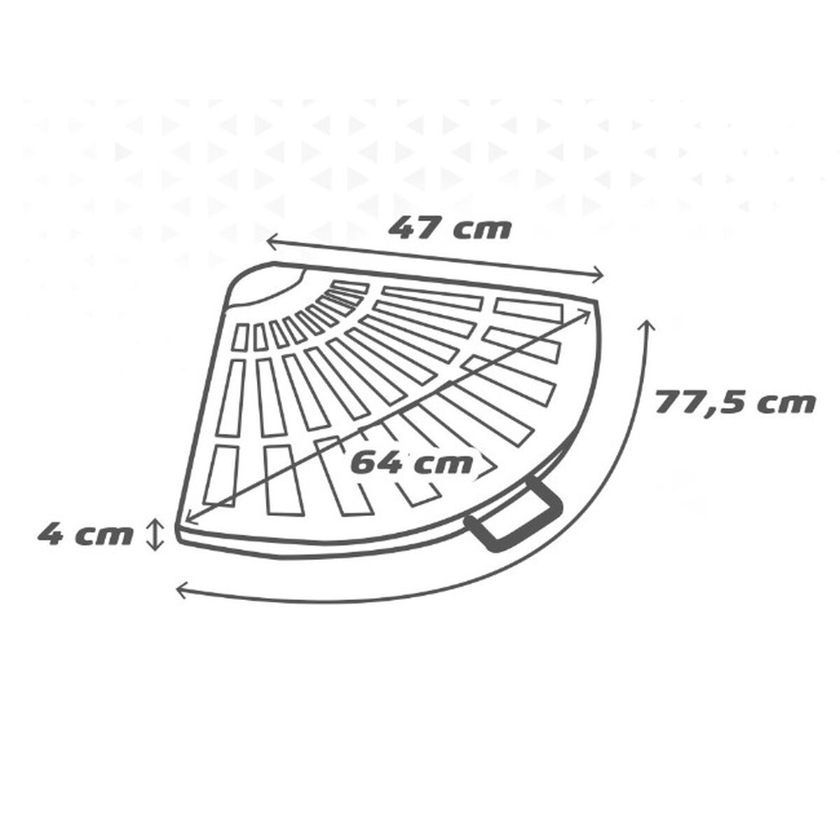 Parasollfot Aktive Svart Aluminium Polyresin 47 x 4 x 64 cm 1 Delar - 5
