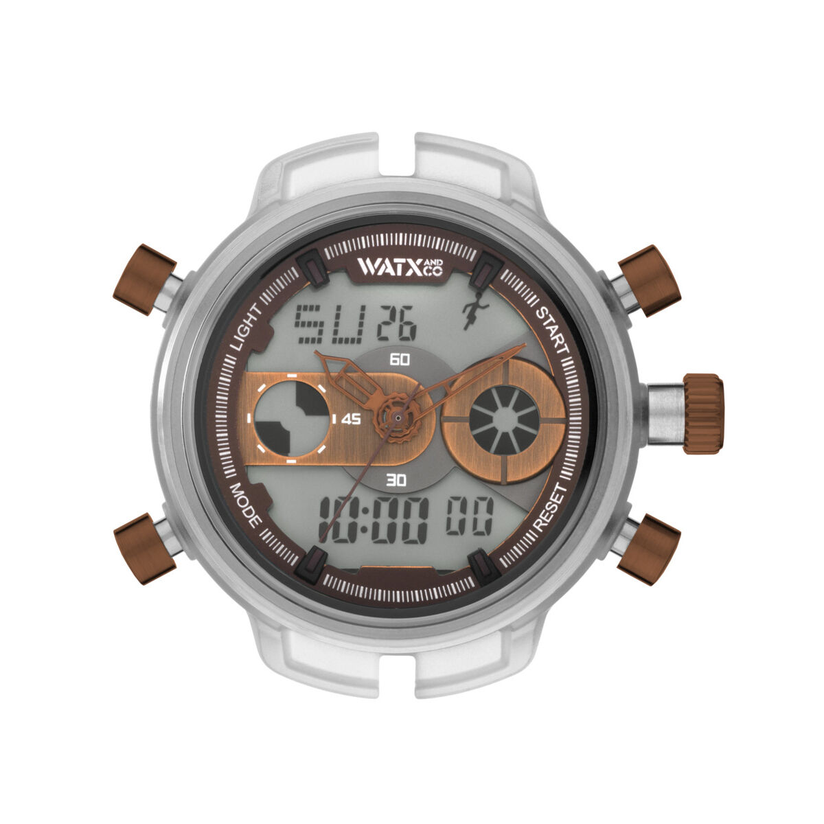 Unisexklocka Watx & Colors RWA2720 Brun (Ø 49 mm)