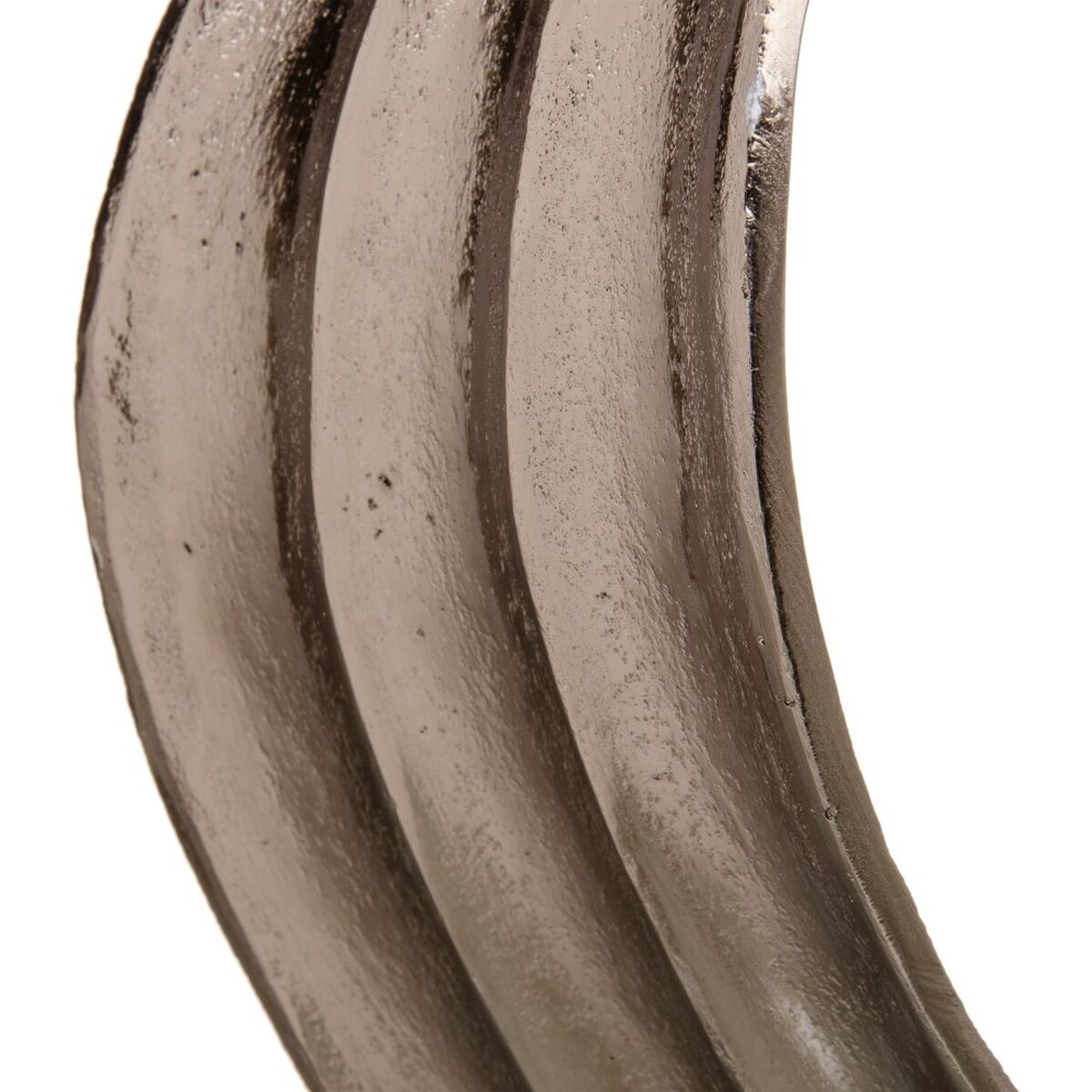 Prydnadsfigur Svart Silvrig Aluminium 52 x 15 x 46 cm - 4