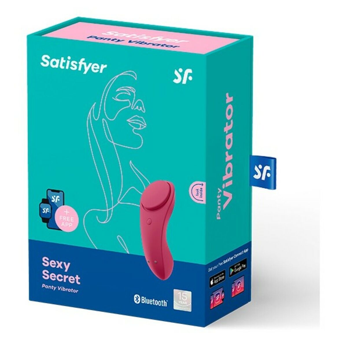 Massageapparat för par Sexy Secret Panty Satisfyer - 5
