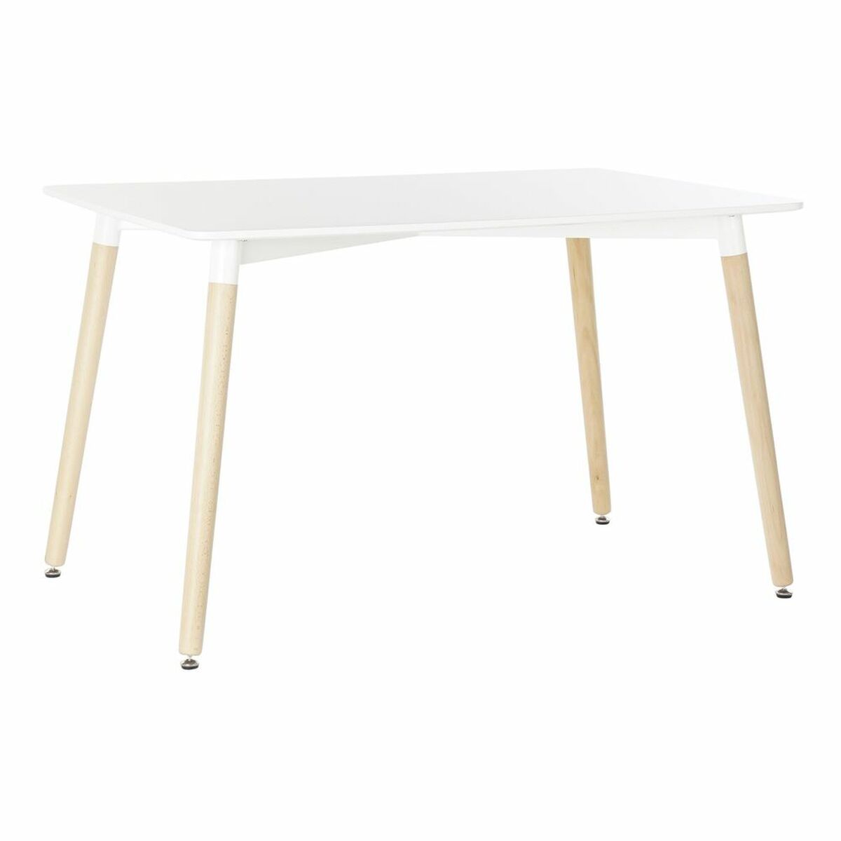 Matsalsbord DKD Home Decor Vit Björk Trä MDF 120 x 80 x 74 cm