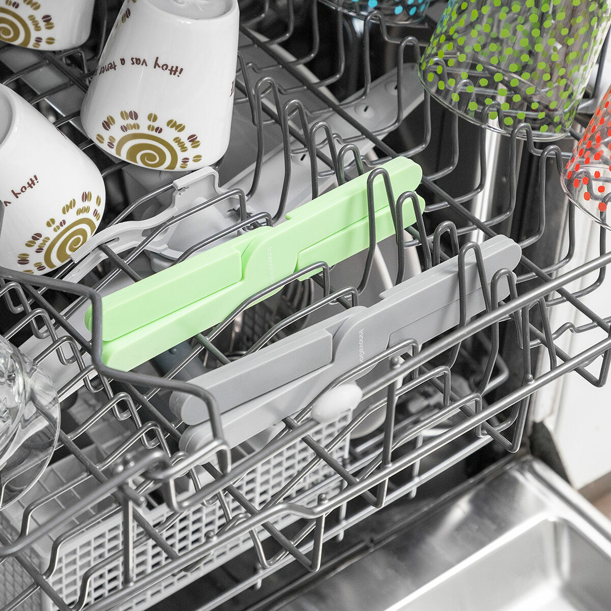 Individuella ihopfällbara silikonunderlägg Folvet InnovaGoods 2 antal - 21