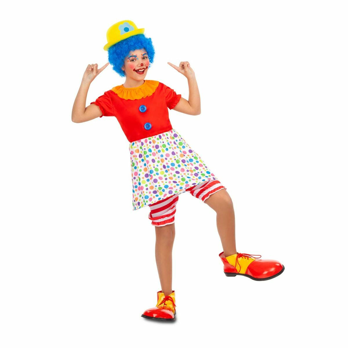 Maskeraddräkt för barn My Other Me Kvinnlig clown (2 Delar) - 2