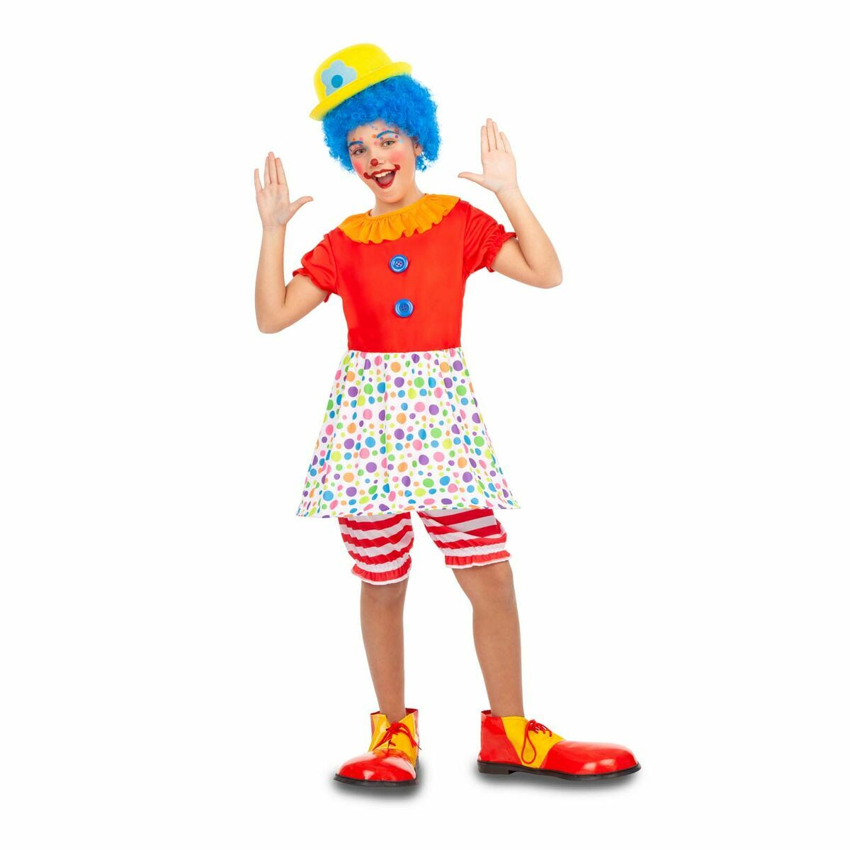 Maskeraddräkt för barn My Other Me Kvinnlig clown (2 Delar) - 4